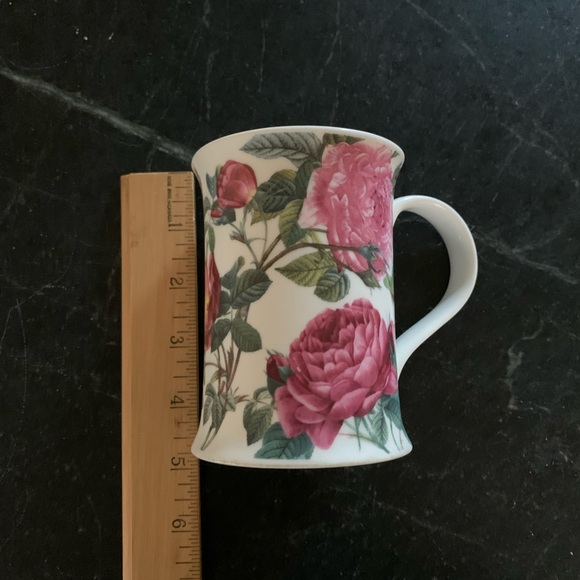 DUNOON | Hampton floral fine bone china mug. Adapted from Redouté prints. - Picture 7 of 7